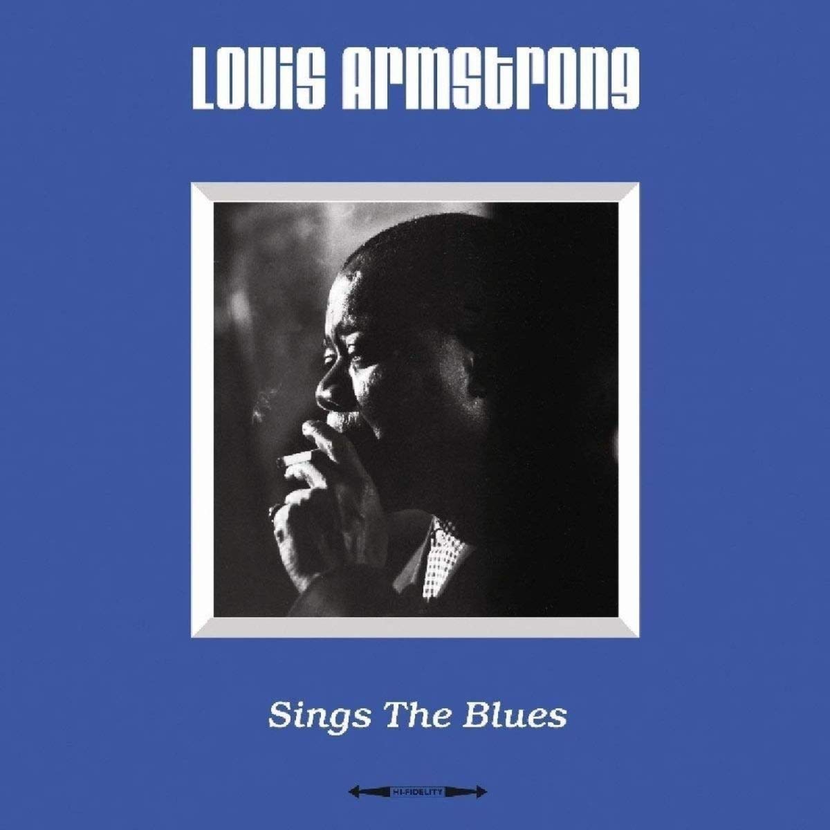 Louis Armstrong – Sings the Blues vinyl record cover