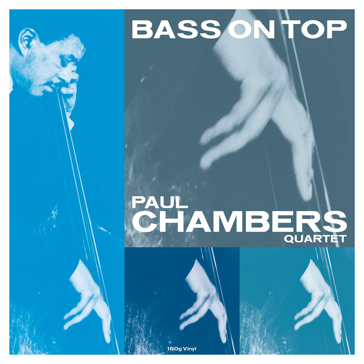 Paul Chambers Quartet – Bass On Top vinyl record cover