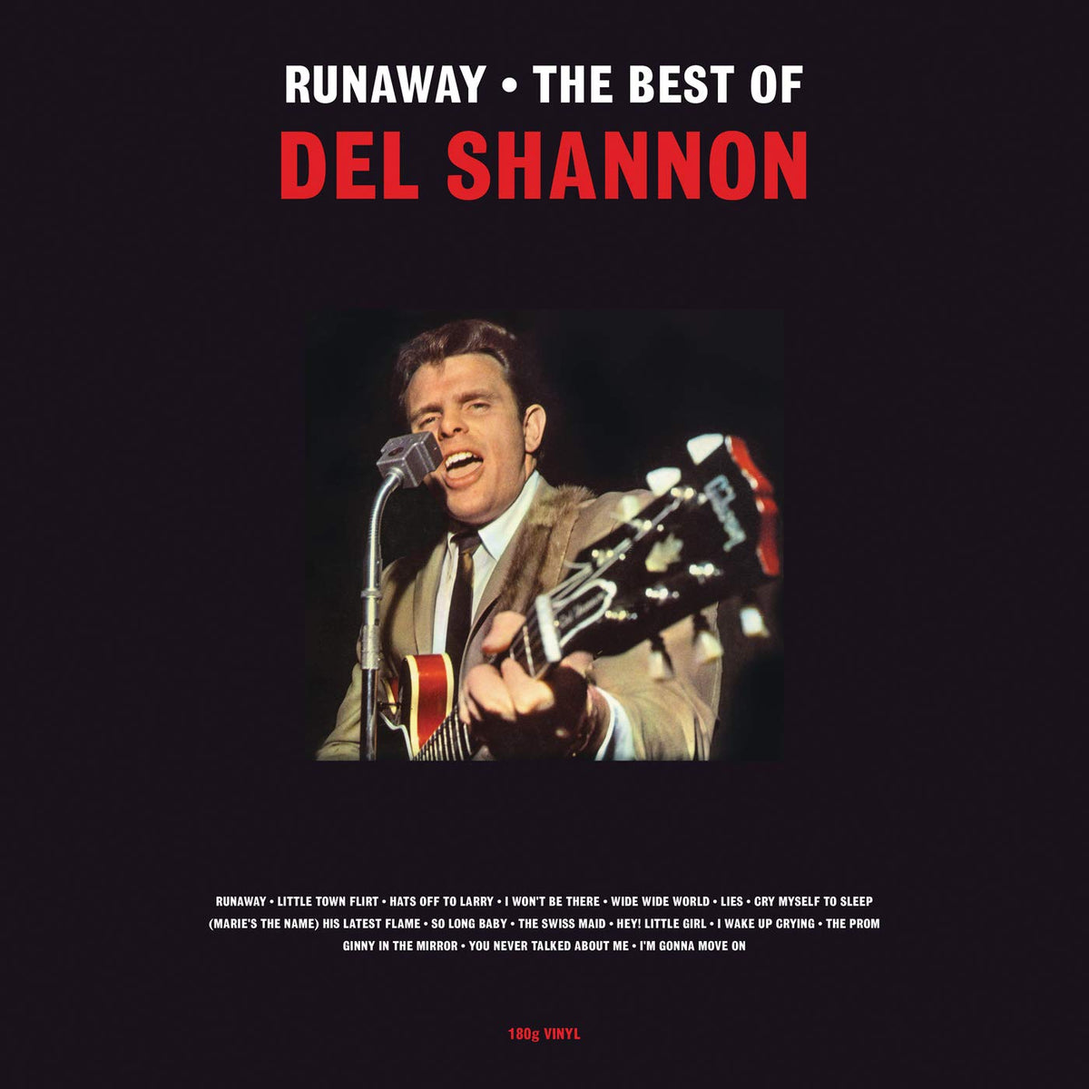 Del Shannon – Runaway - The Best Of vinyl record cover