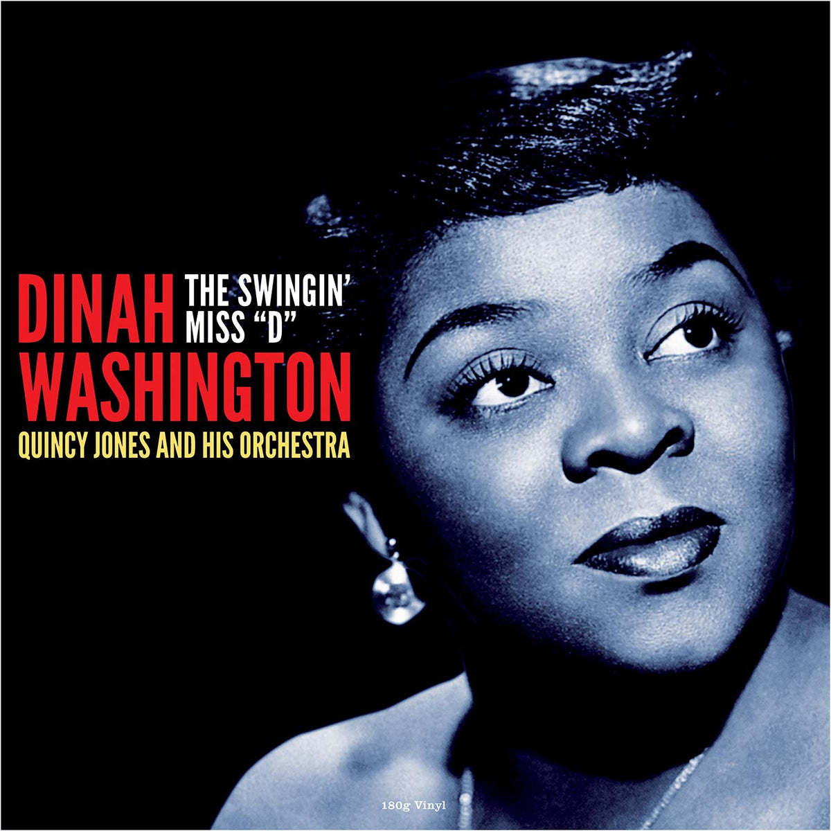 Dinah Washington/Quincy Jones and His Orchestra – The Swingin' Miss 'D' vinyl record cover