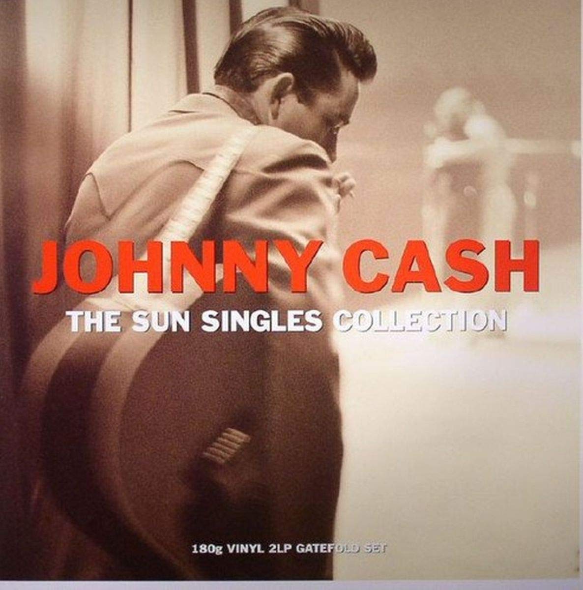 Johnny Cash – The Sun Singles Collection vinyl record cover