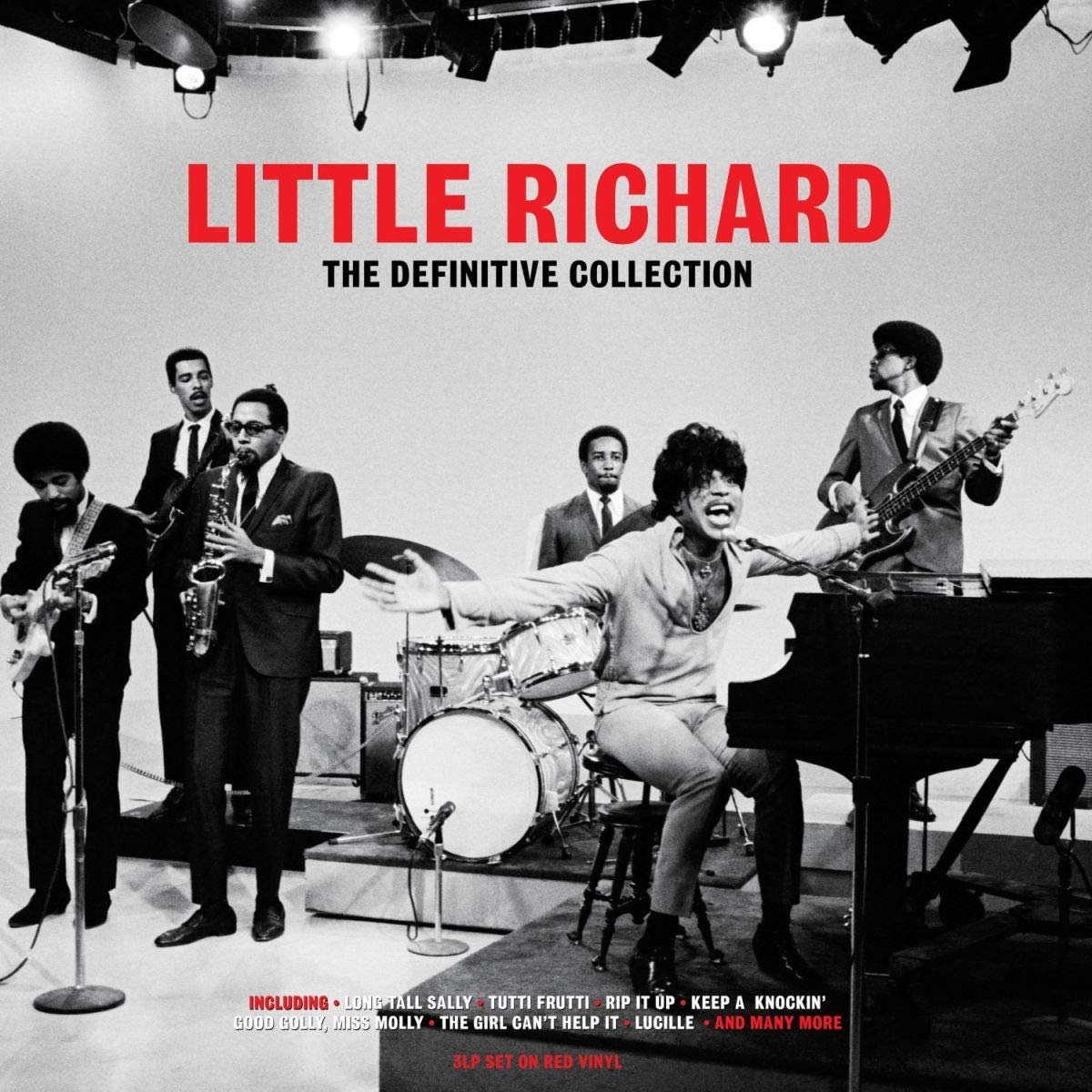 Little Richard – Definitive Collection (Red Vinyl) vinyl record cover