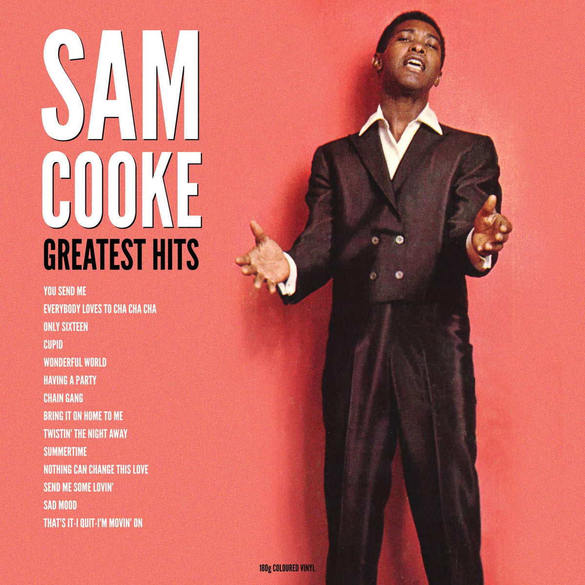 Sam Cooke – Greatest Hits (Electric Blue Vinyl) vinyl record cover