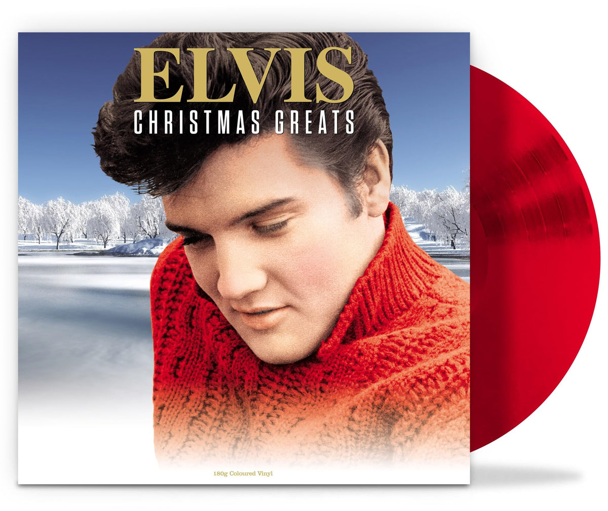 Elvis Presley – Christmas Greats vinyl record cover