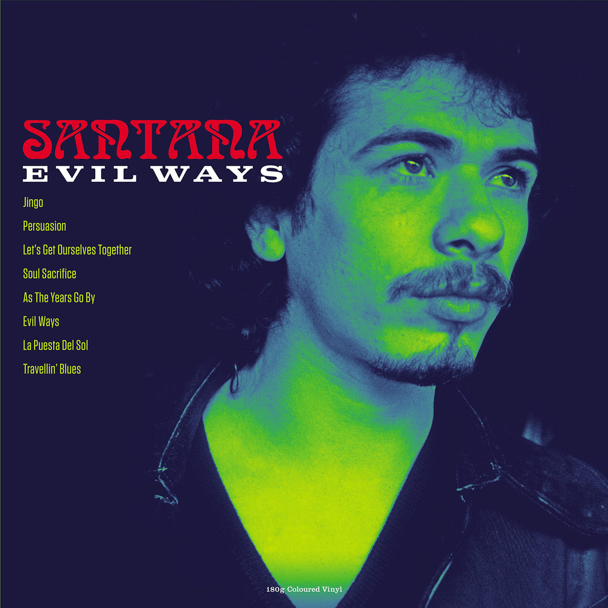 Santana – Evil Ways vinyl record cover