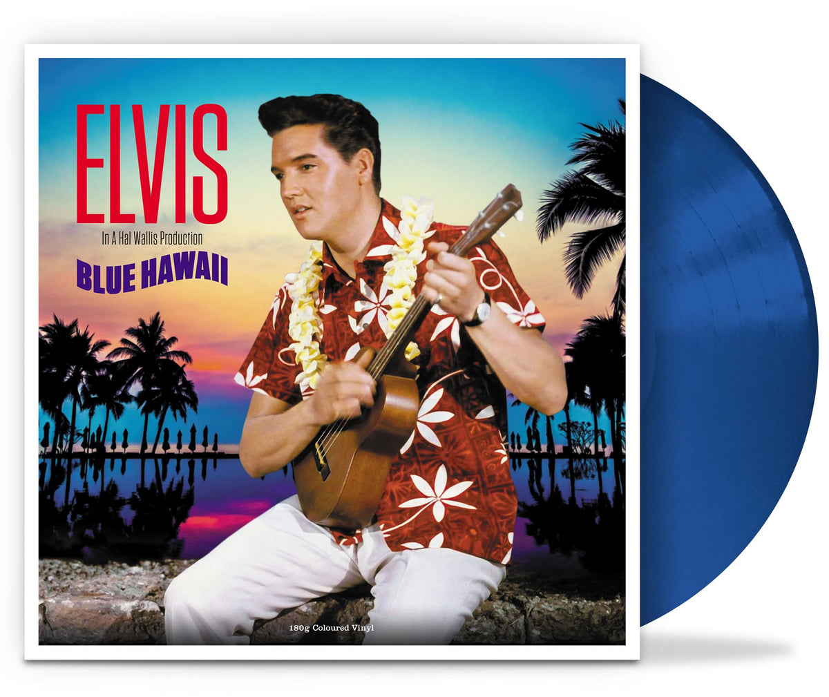 Elvis Presley – Blue Hawaii (Coloured Vinyl) vinyl record cover