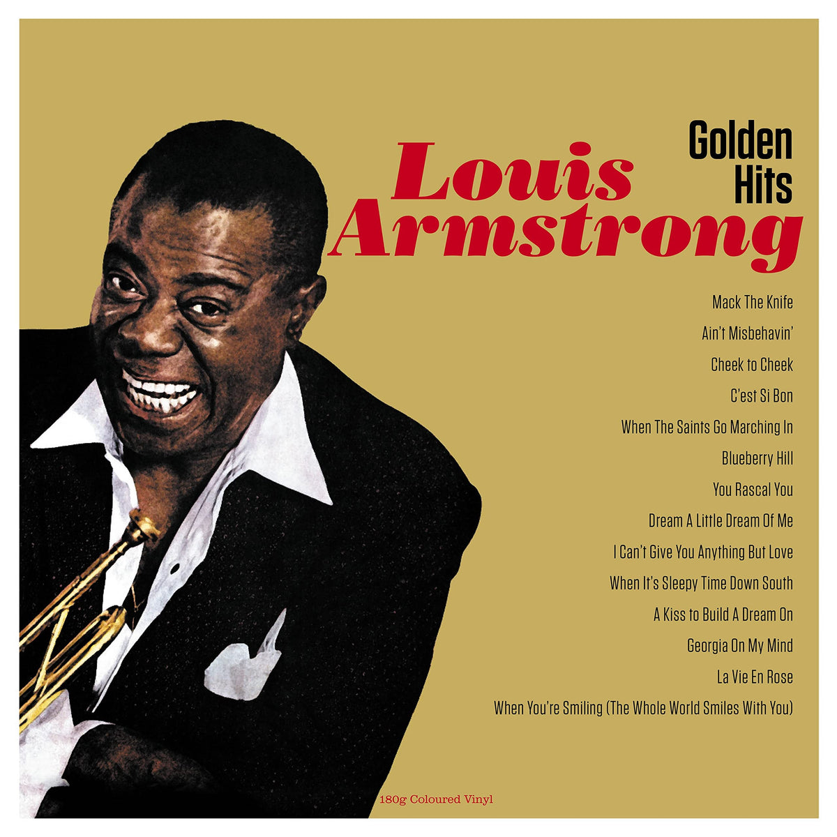 Louis Armstrong – Golden Hits vinyl record cover