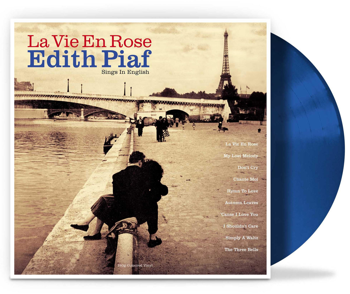 Édith Piaf – La Vie En Rose: Édith Piaf Sings in English vinyl record cover