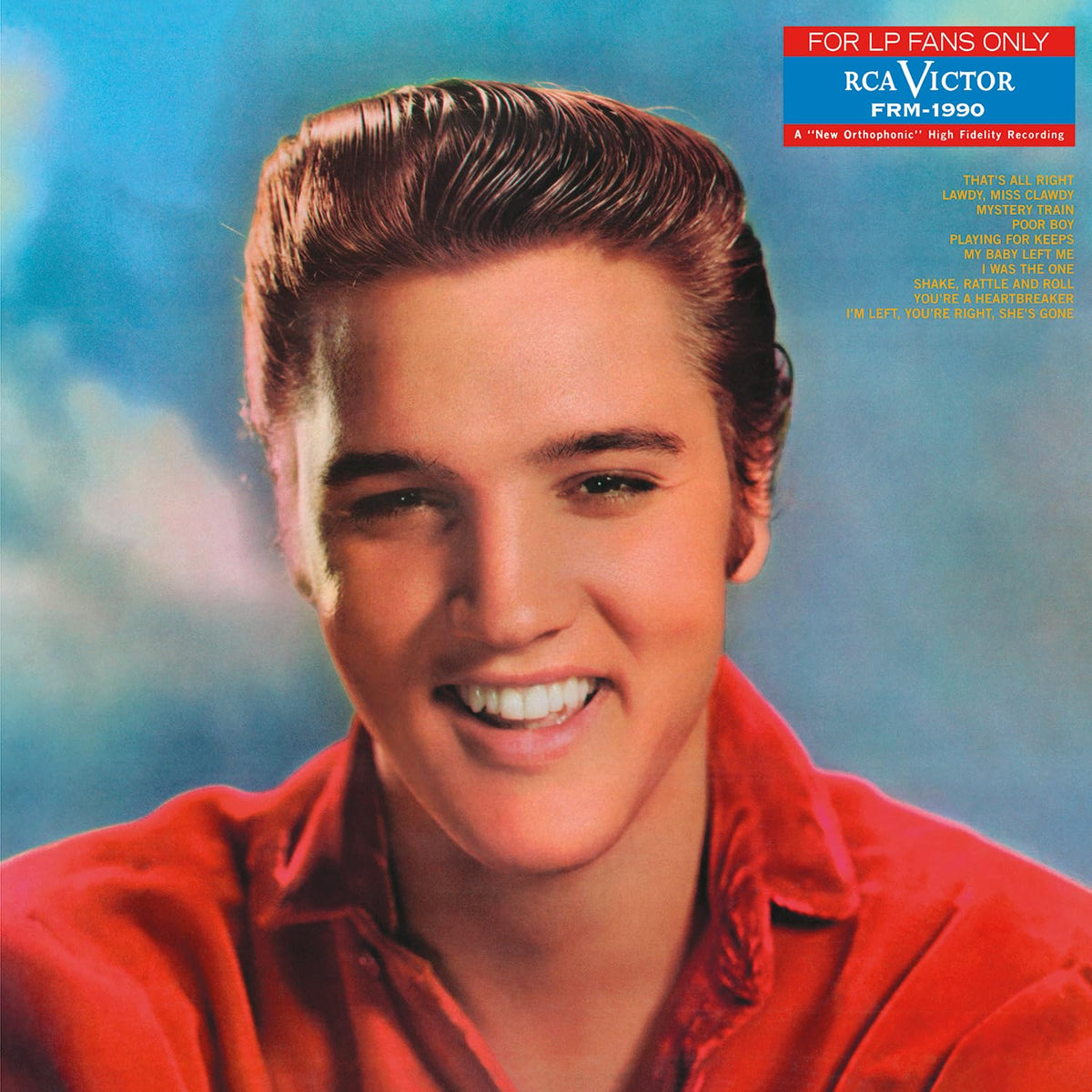 Elvis Presley – For LP Fans Only (Coloured Vinyl) vinyl record cover