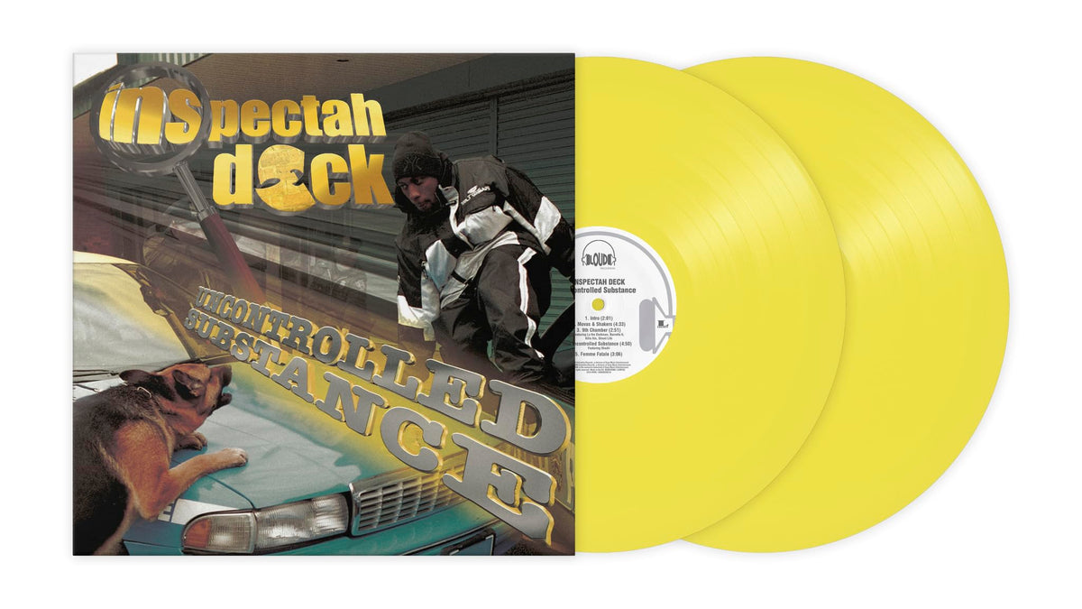 Inspectah Deck – Uncontrolled Substance vinyl record cover