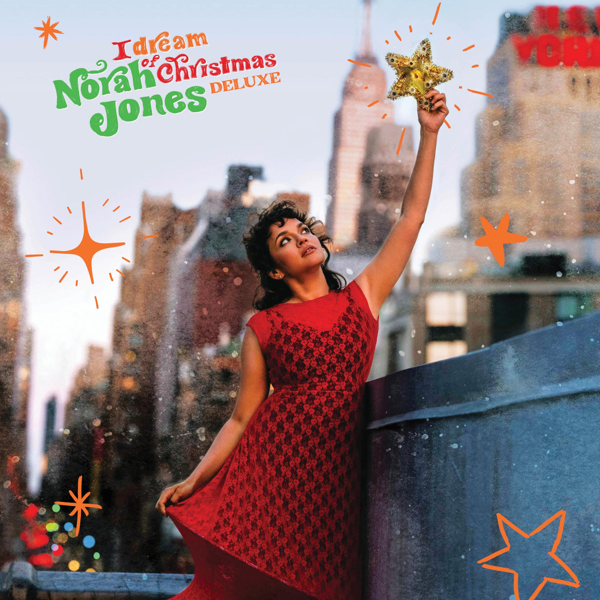 Norah Jones – I Dream Of Christmas (Deluxe Edition) (Red Vinyl) vinyl record cover