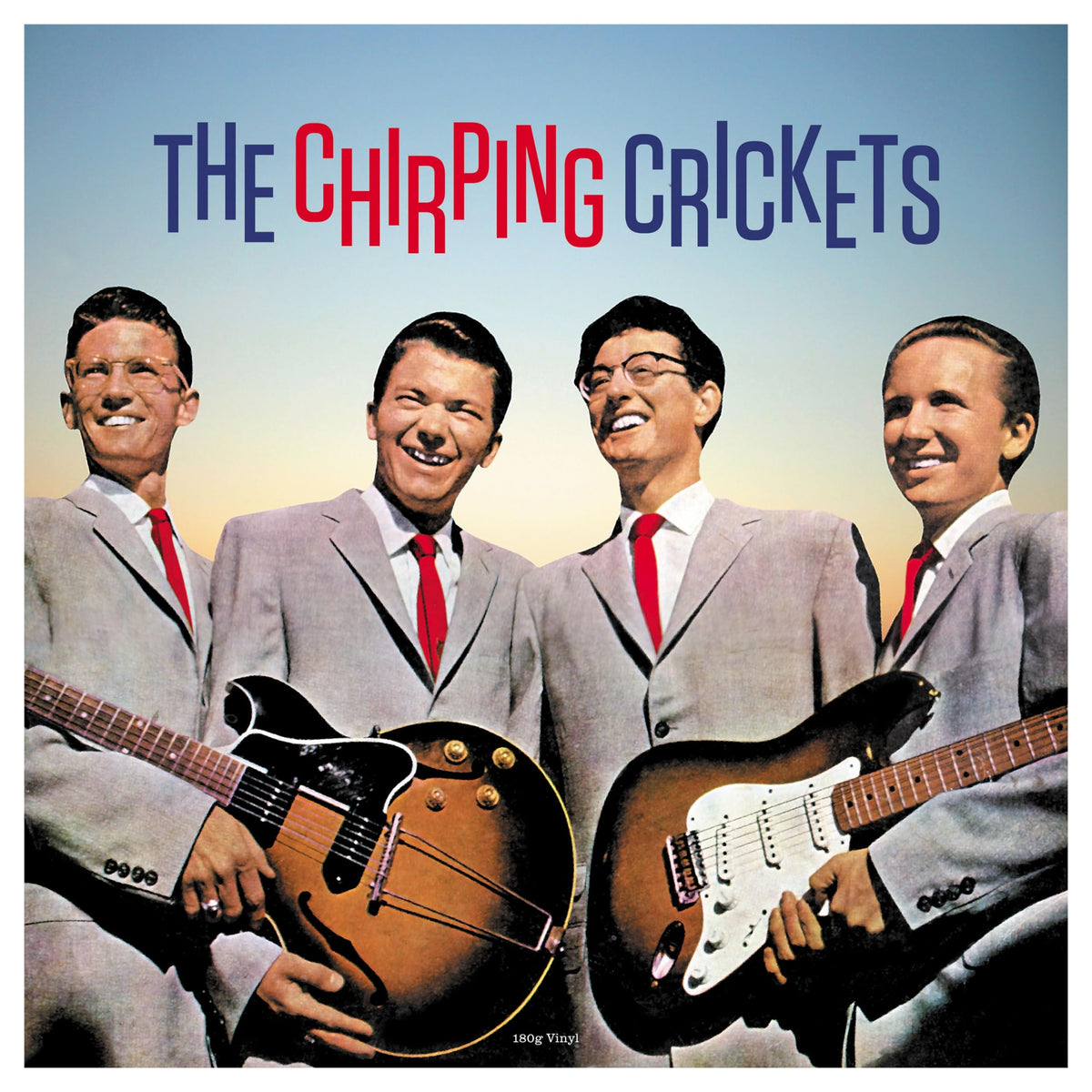 The Crickets – The Chirping Crickets vinyl record cover