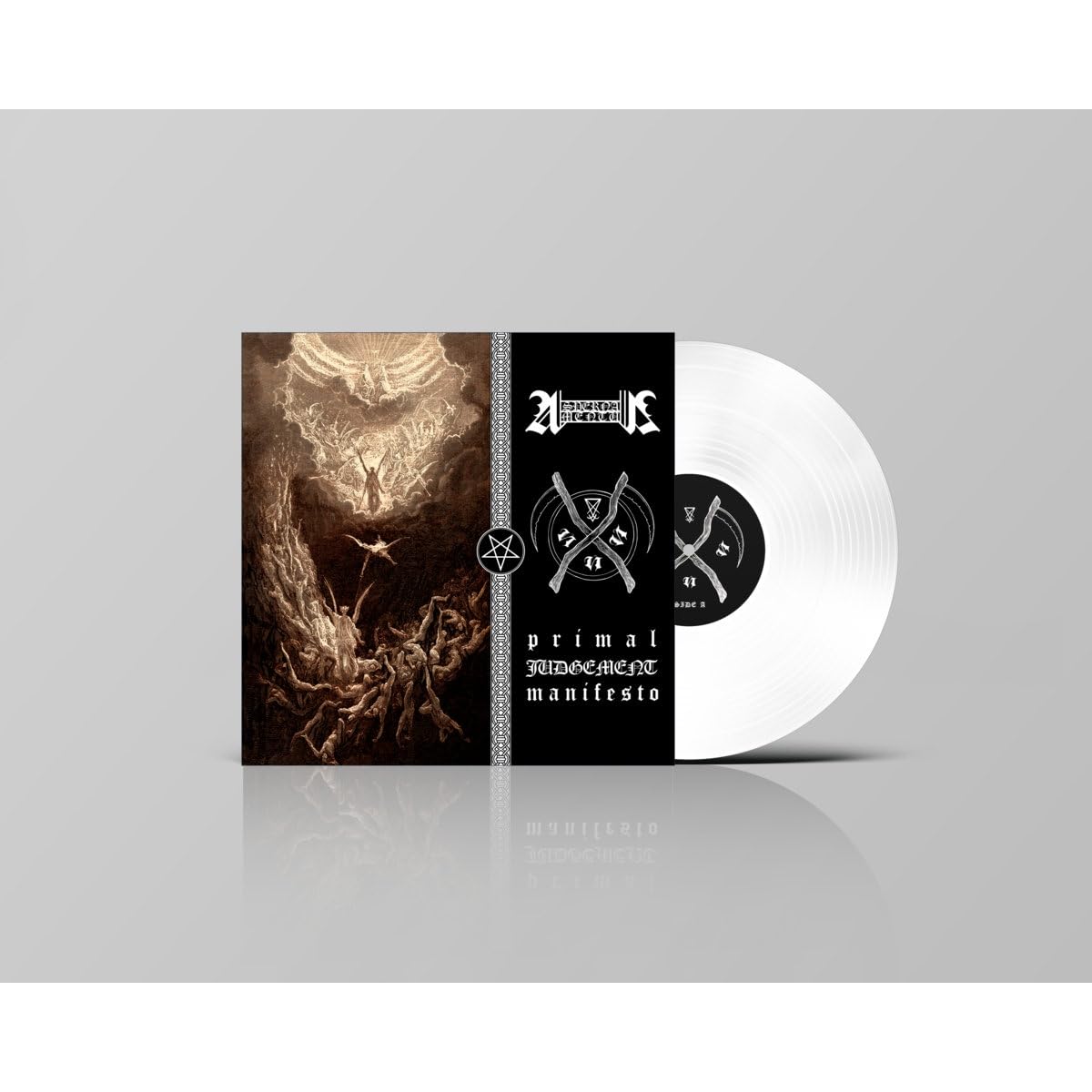 Aspernamentum – Primal Judgement Manifesto (Coloured Vinyl) vinyl record cover