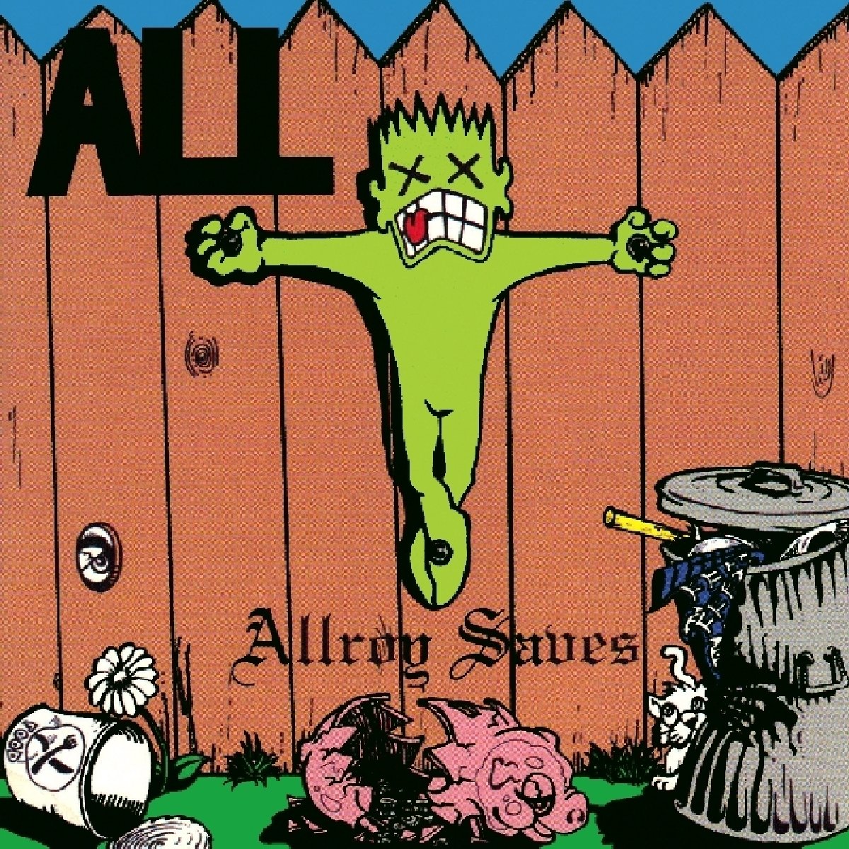 All – Allroy Saves (LP) by All vinyl record cover
