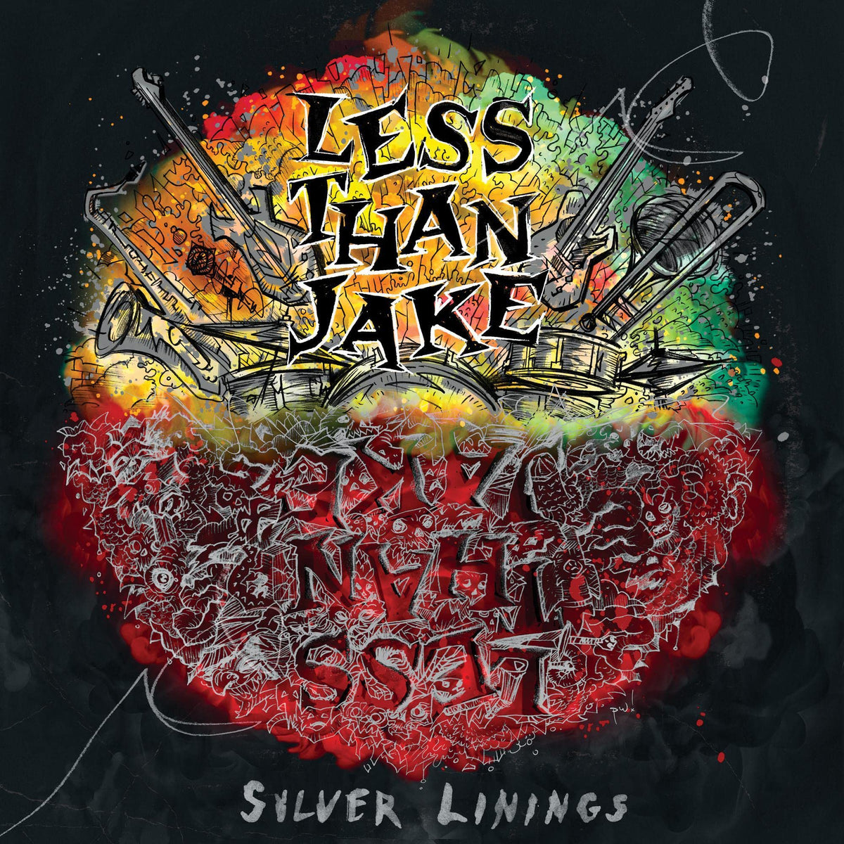 Less Than Jake – Silver Linings vinyl record cover