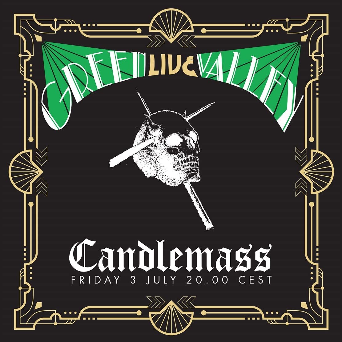 Candlemass – Green Valley Live vinyl record cover