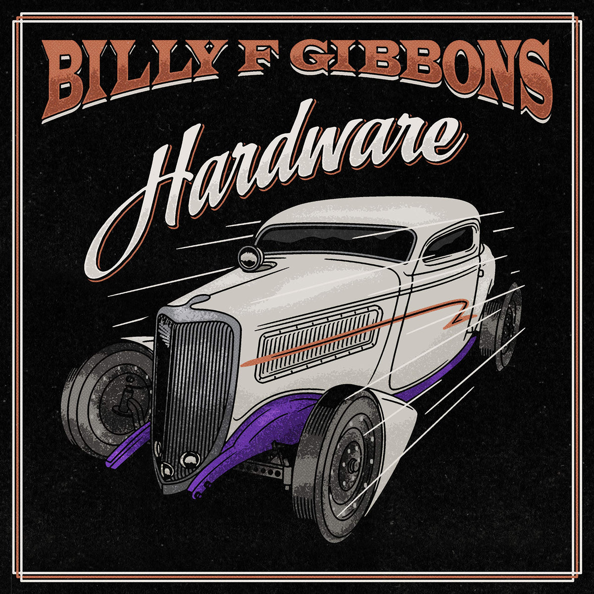 Billy F. Gibbons – Hardware vinyl record cover