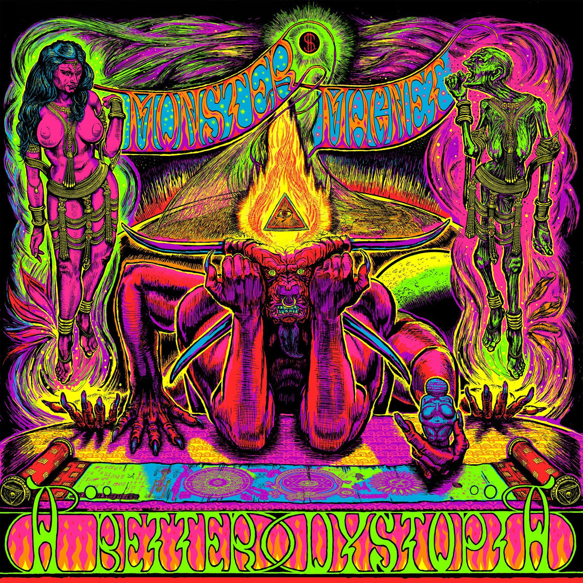 Monster Magnet – A Better Dystopia vinyl record cover