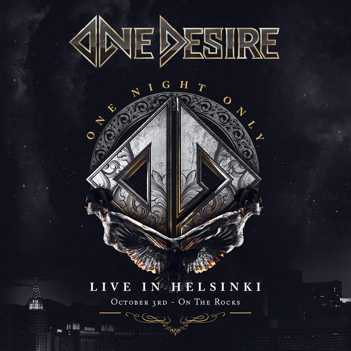One Desire – One Night Only - Live In Helsinki by One Desire vinyl record cover
