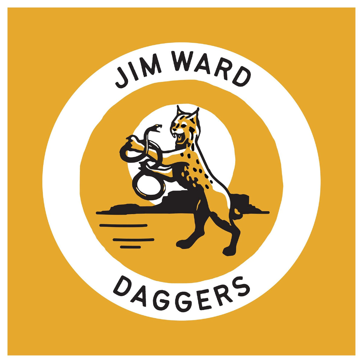Jim Ward – Daggers vinyl record cover