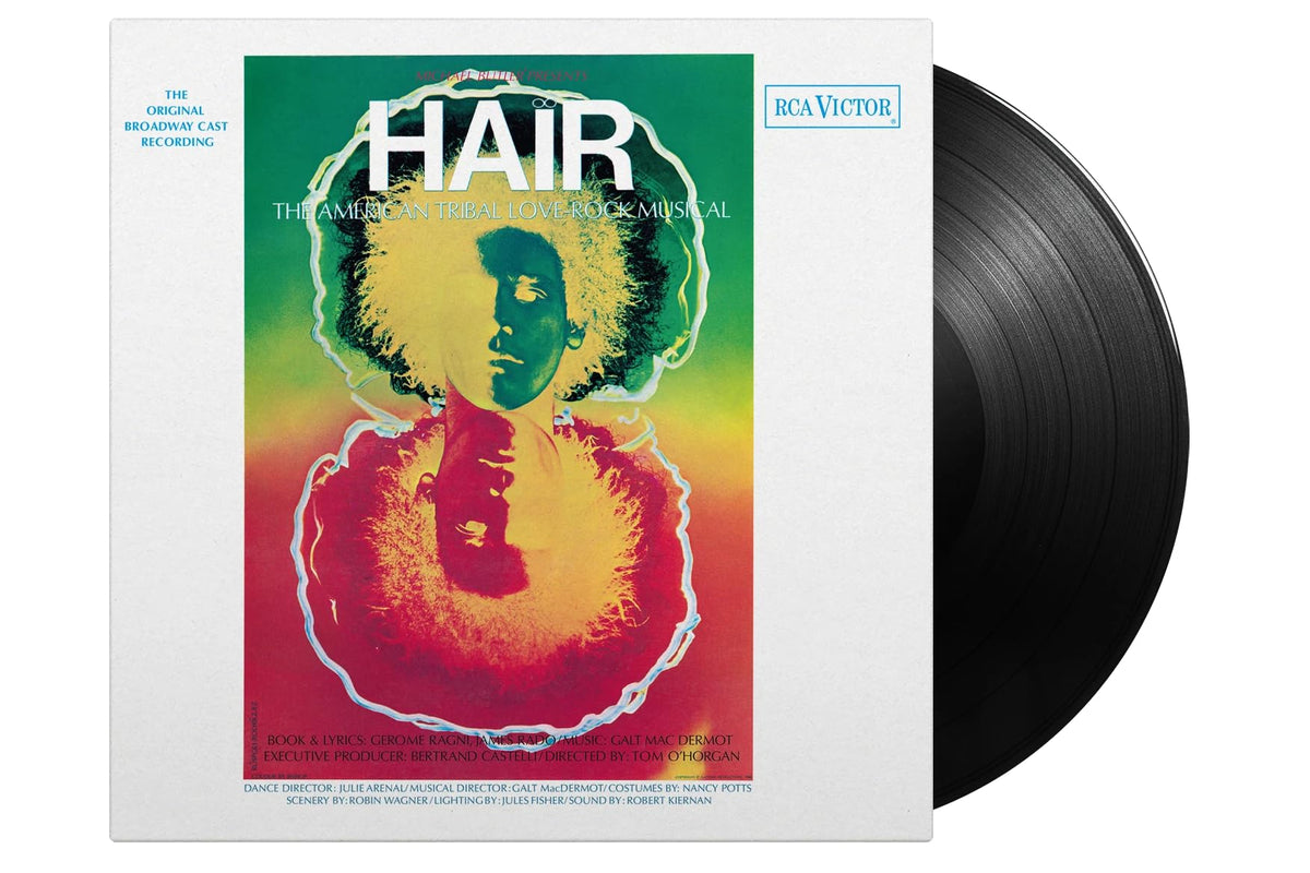 OST – Hair (Original Broadway Cast) by OST vinyl record cover