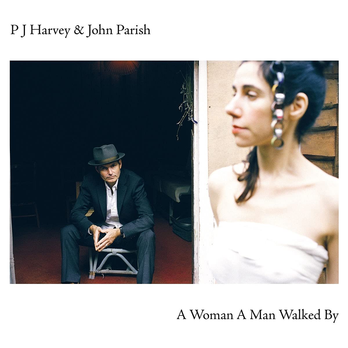 PJ Harvey and John Parish – A Woman a Man Walked By vinyl record cover