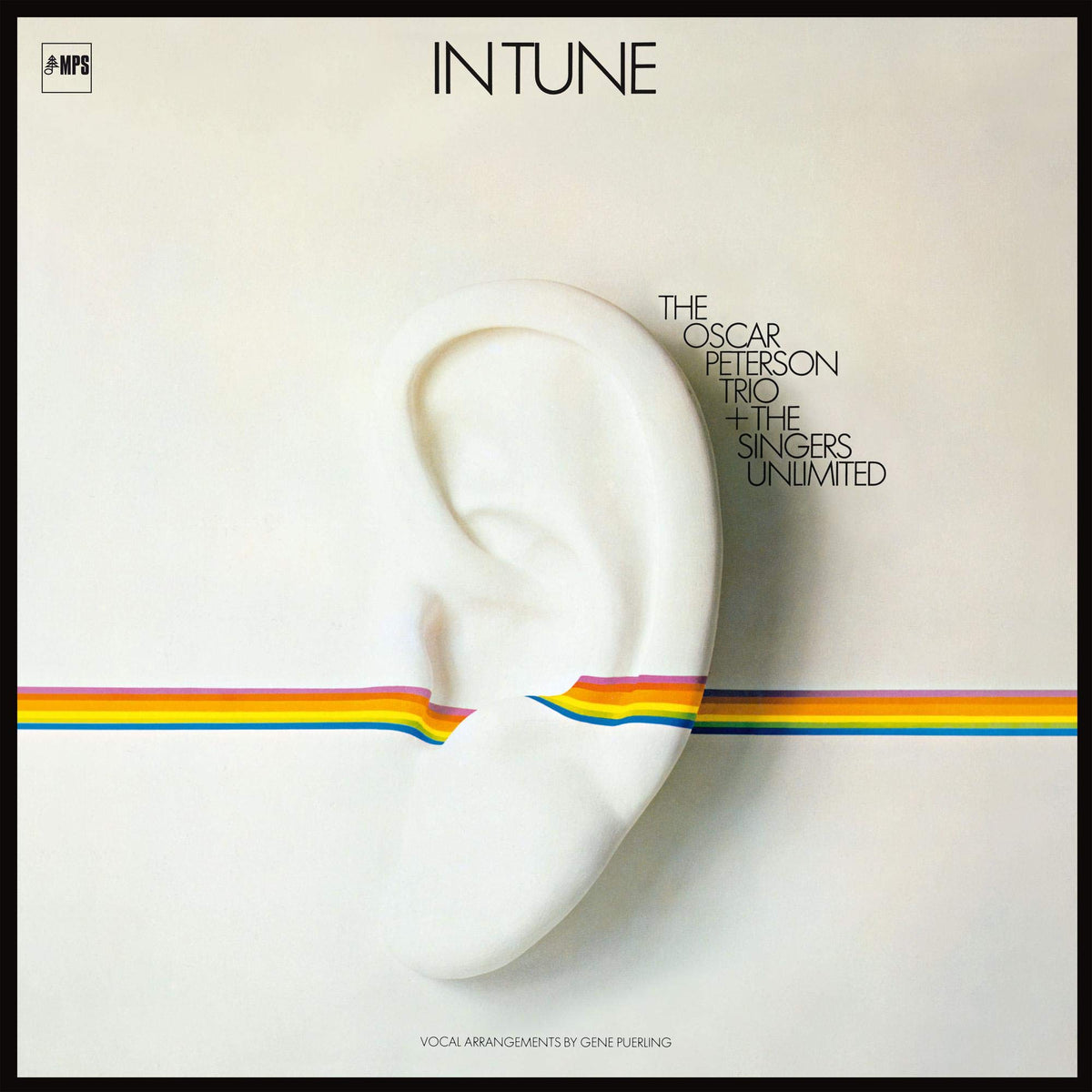 The Oscar Peterson Trio & The Singers Unlimited – In Tune (Lp) by Oscar Peterson Trio & The Singers Unlimited,The vinyl record cover