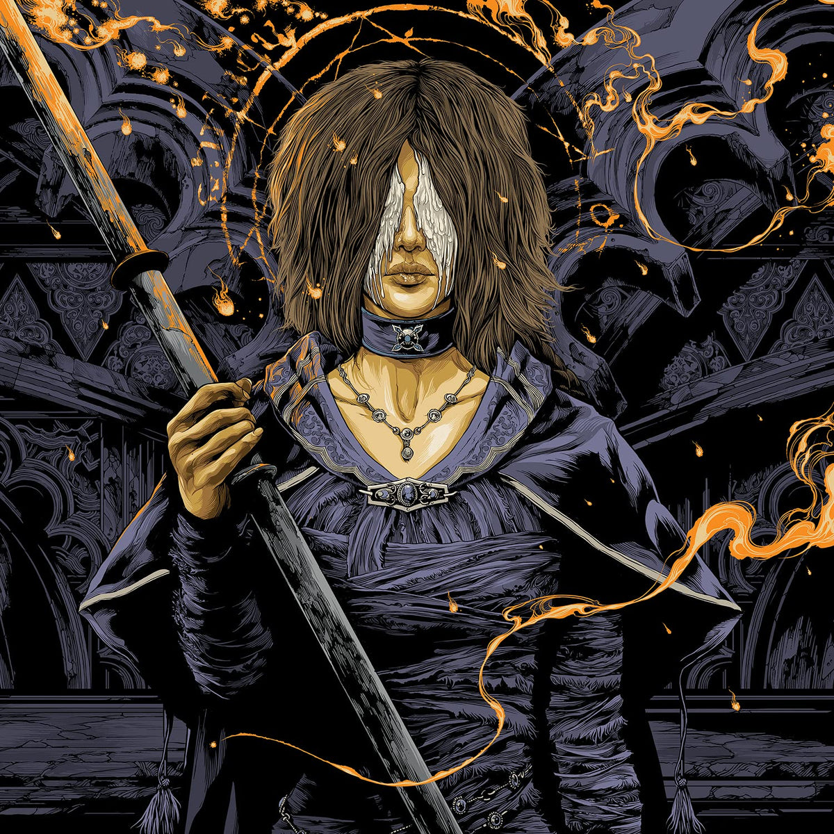Shunsuke Kida – Demon's Souls vinyl record cover
