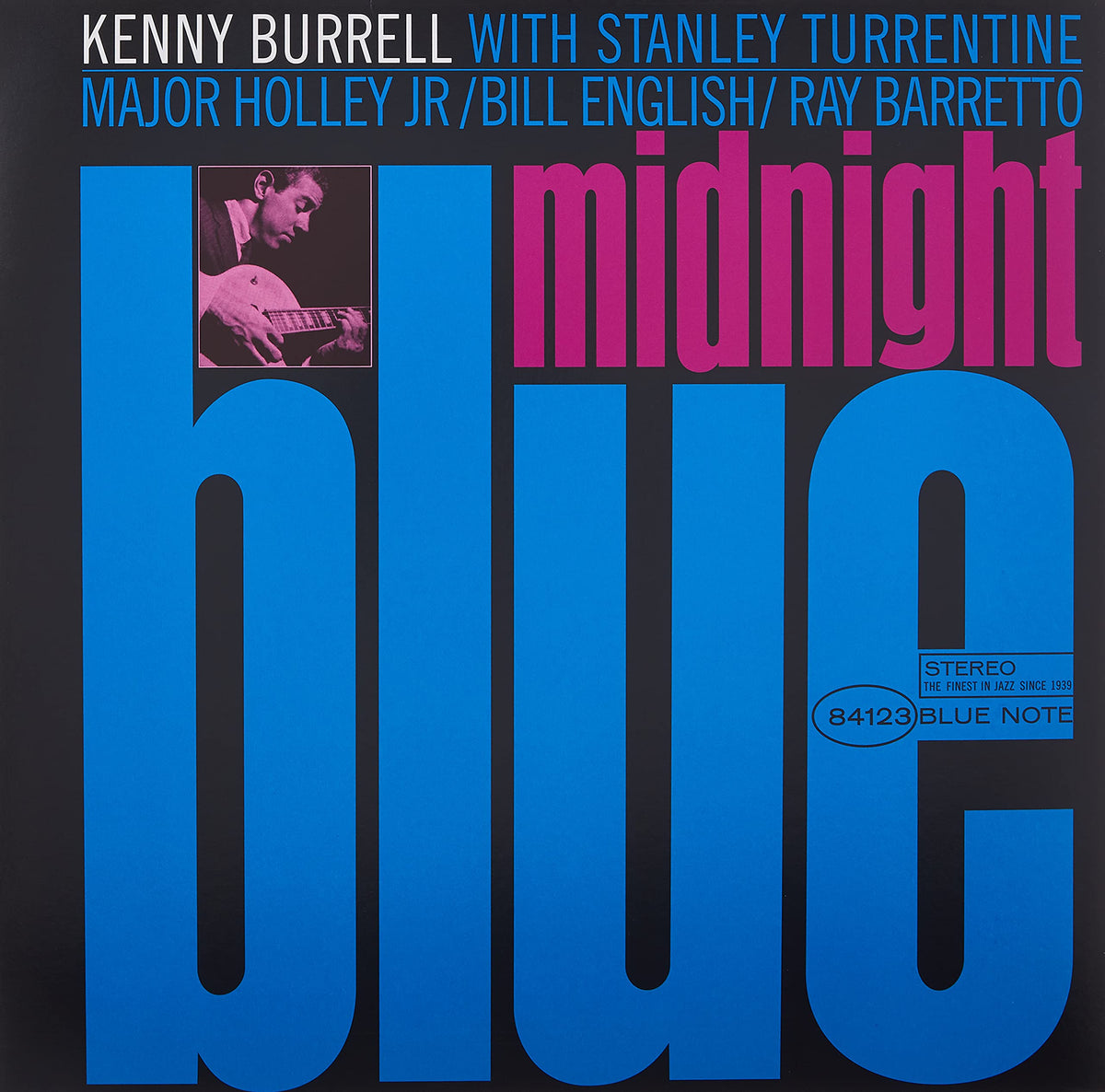 Kenny Burrell – Midnight Blue vinyl record cover