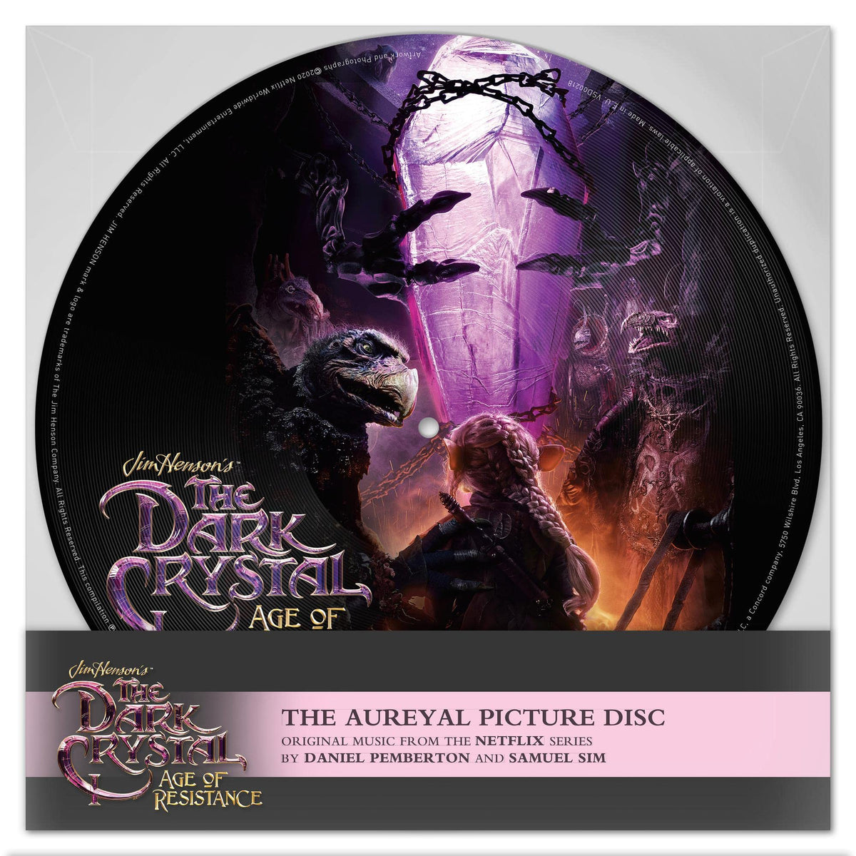 Daniel Pemberton – Jim Henson's the Dark Crystal: Age of Resistance (RSD 2020) vinyl record cover