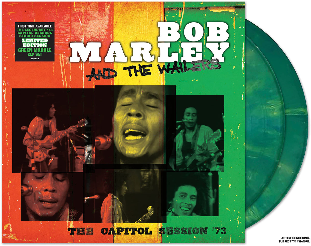 Bob Marley & The Wailers – Capitol Session '73 vinyl record cover