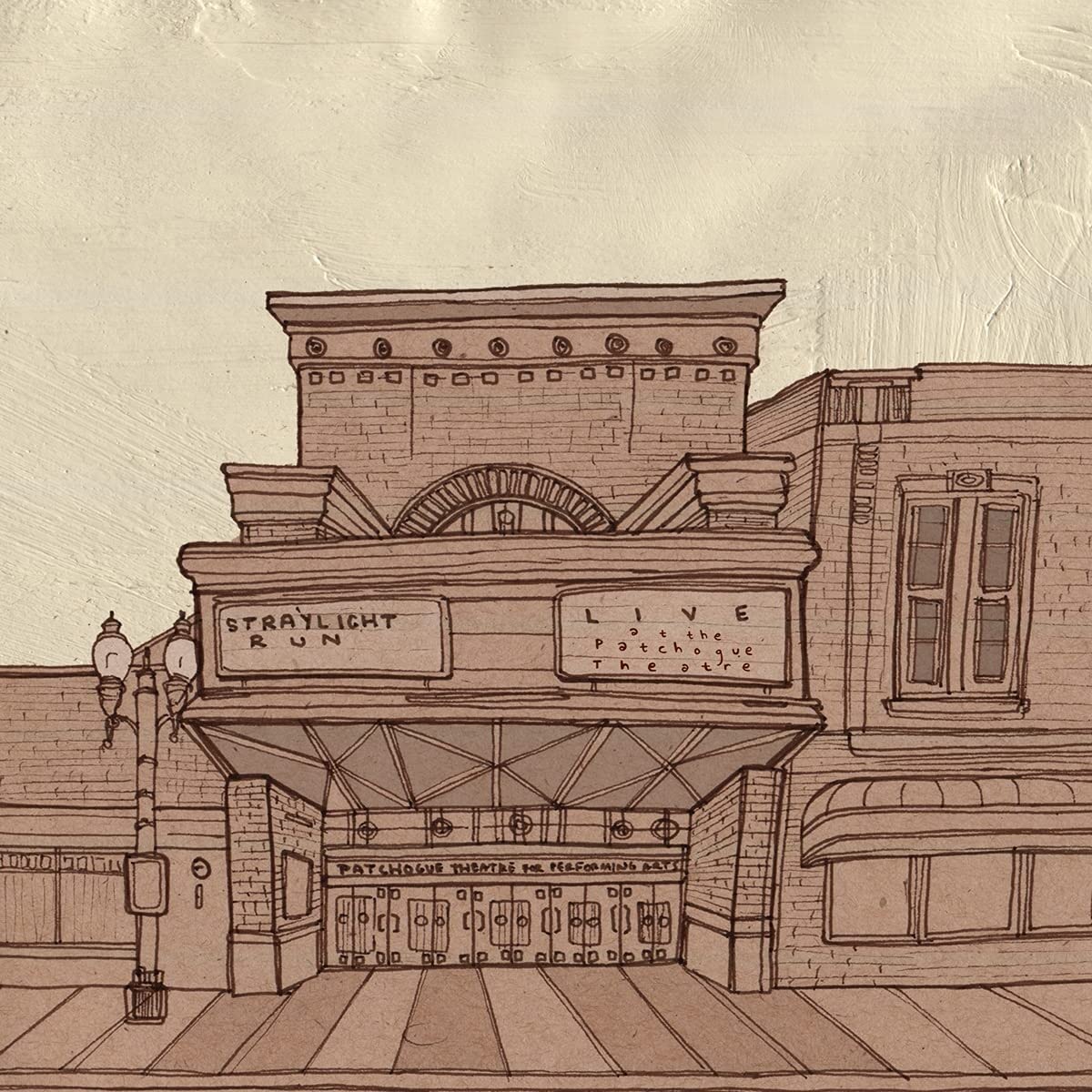 Straylight Run – Live at the Patchogue Theatre vinyl record cover