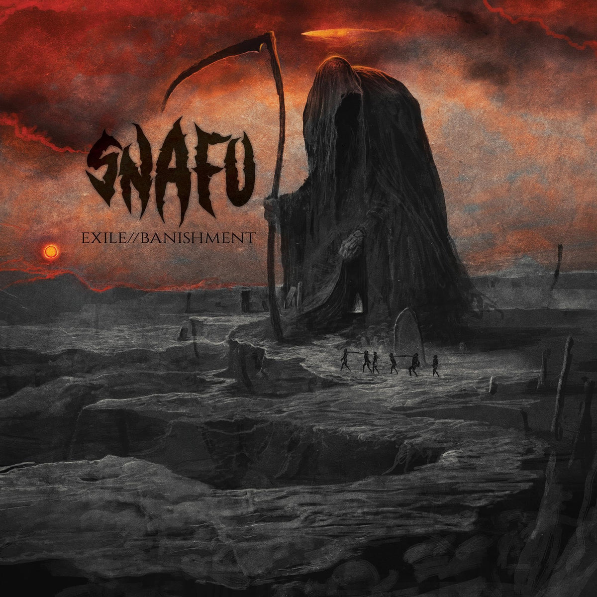 Snafu – Exile//Banishment vinyl record cover