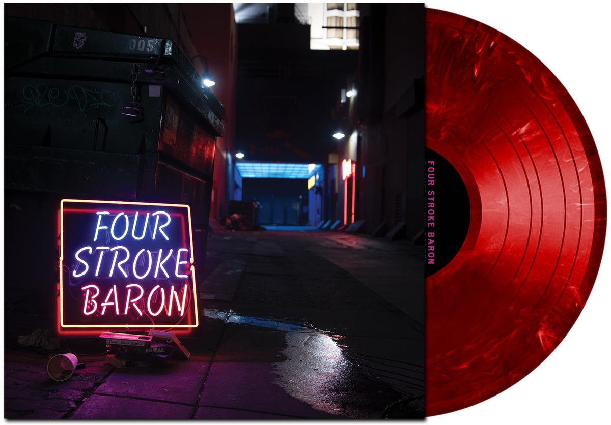 Four Stroke Baron – Planet Silver Screen vinyl record cover