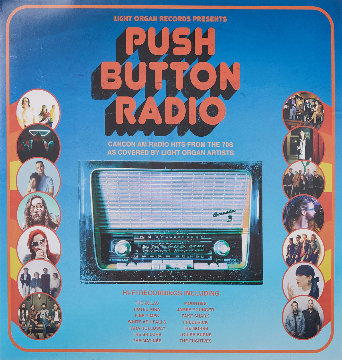 Various Artists – PUSH BUTTON PLAY(2LP) by VARIOUS ARTISTS vinyl record cover
