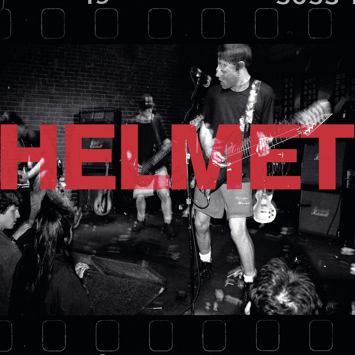 Helmet – Live and Rare vinyl record cover