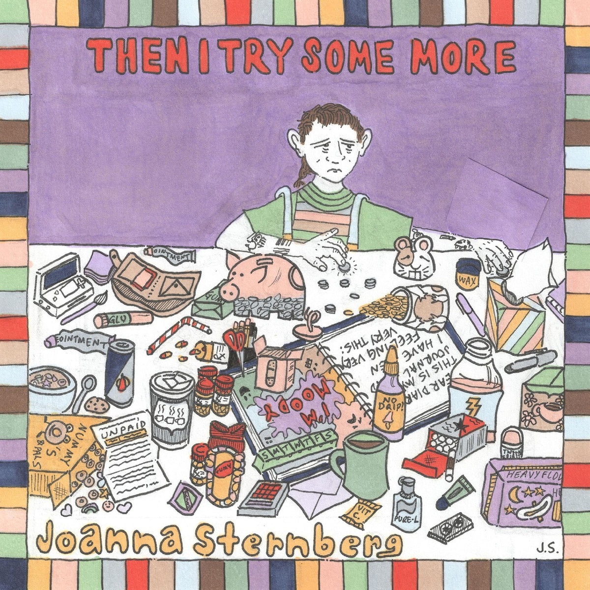 Joanna Sternberg – Then I Try Some More vinyl record cover