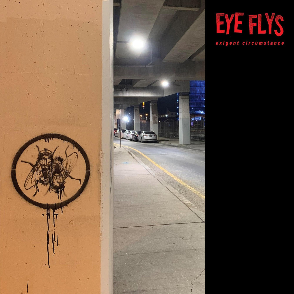Eye Flys – Exigent Circumstance vinyl record cover