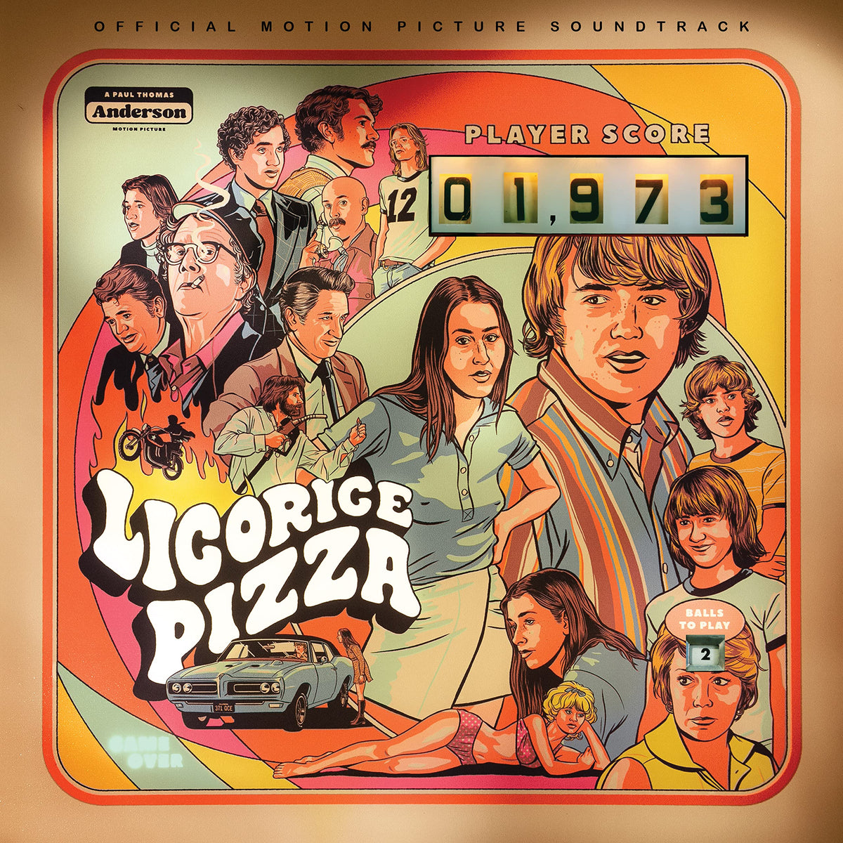 Various Artists – Licorice Pizza vinyl record cover