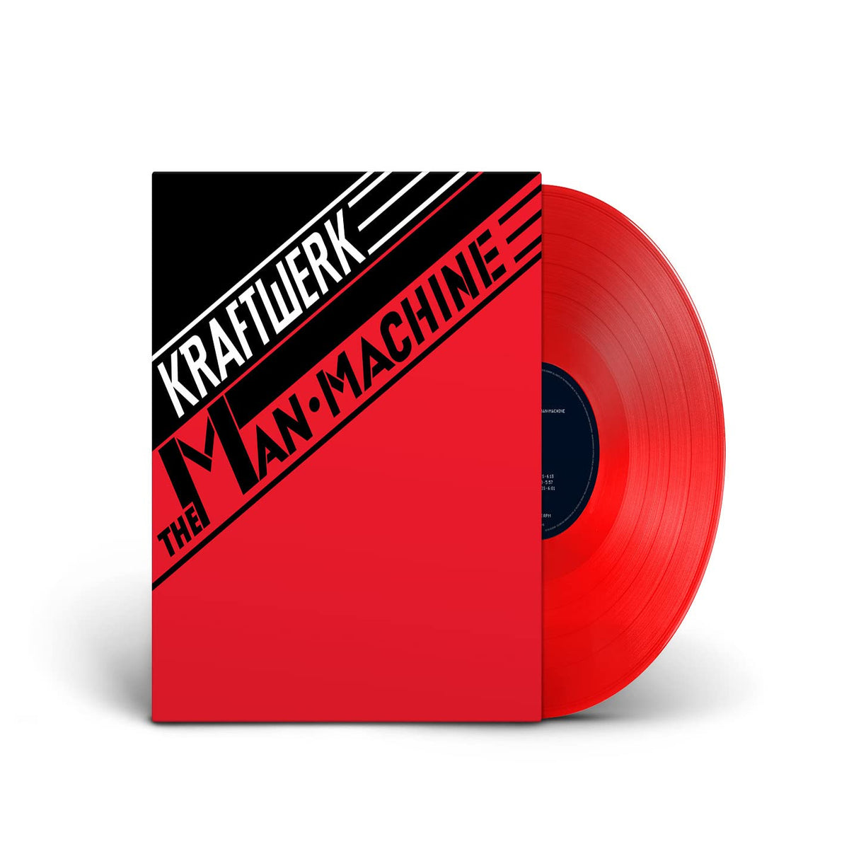 Kraftwerk – The Man Machine vinyl record cover