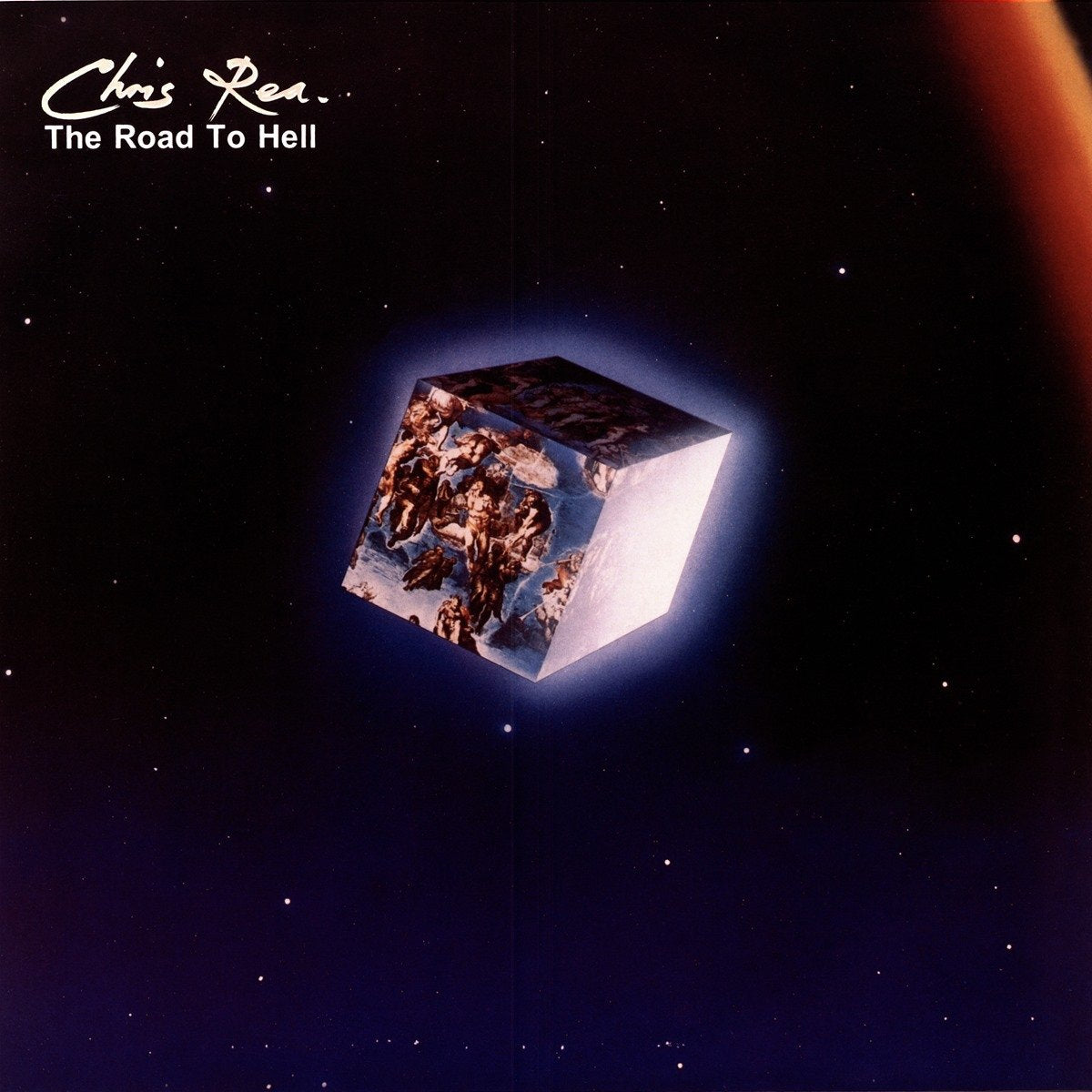 Chris Rea – The Road to Hell vinyl record cover