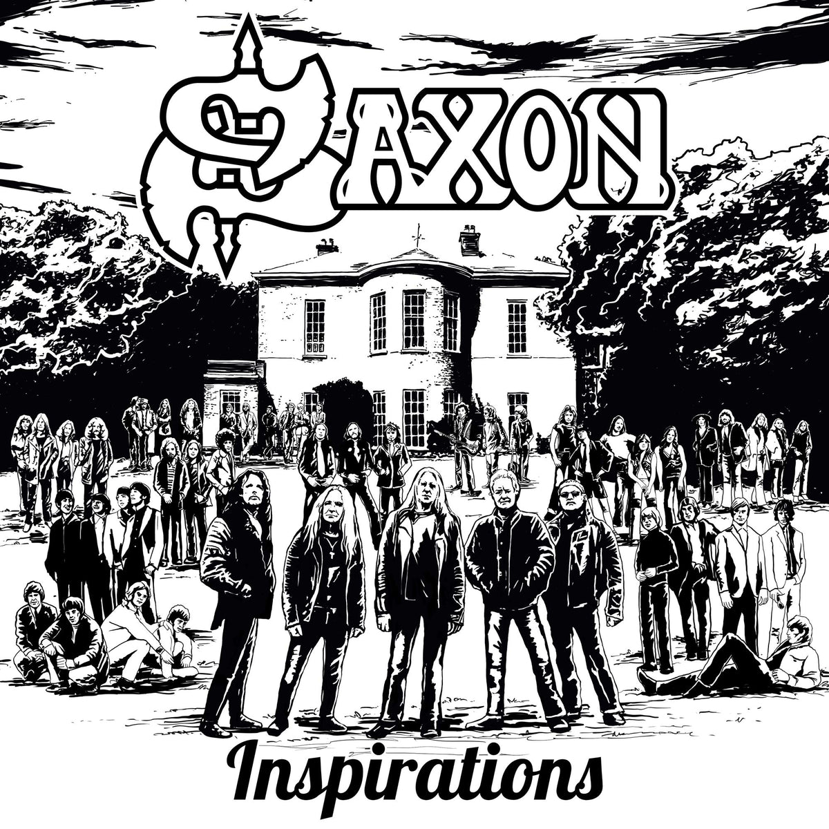 Saxon – Inspirations vinyl record cover