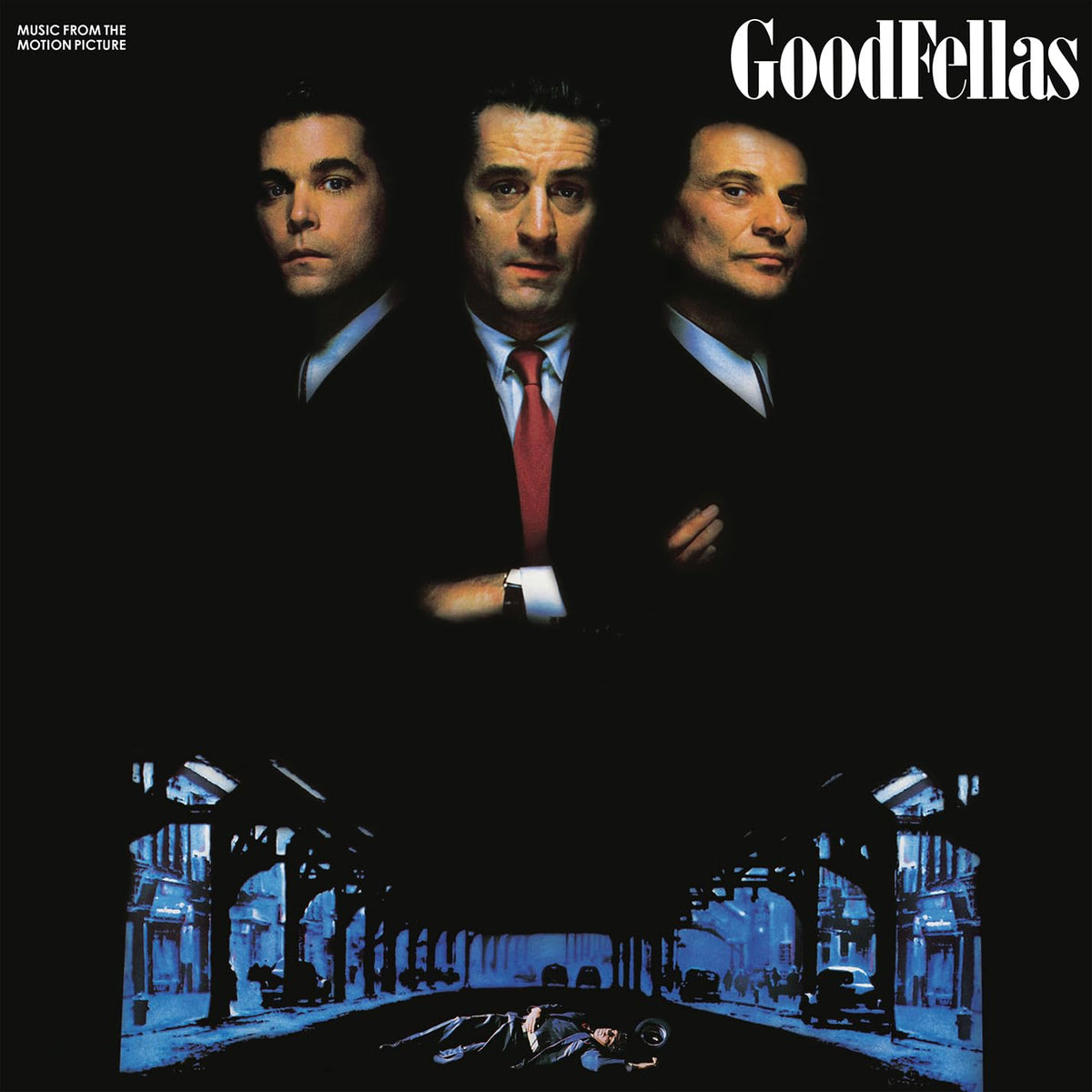Various Artists – GOODFELLAS (MUSIC FROM THE MOTION PICTURE) (DARK BLUE) by VARIOUS ARTISTS vinyl record cover