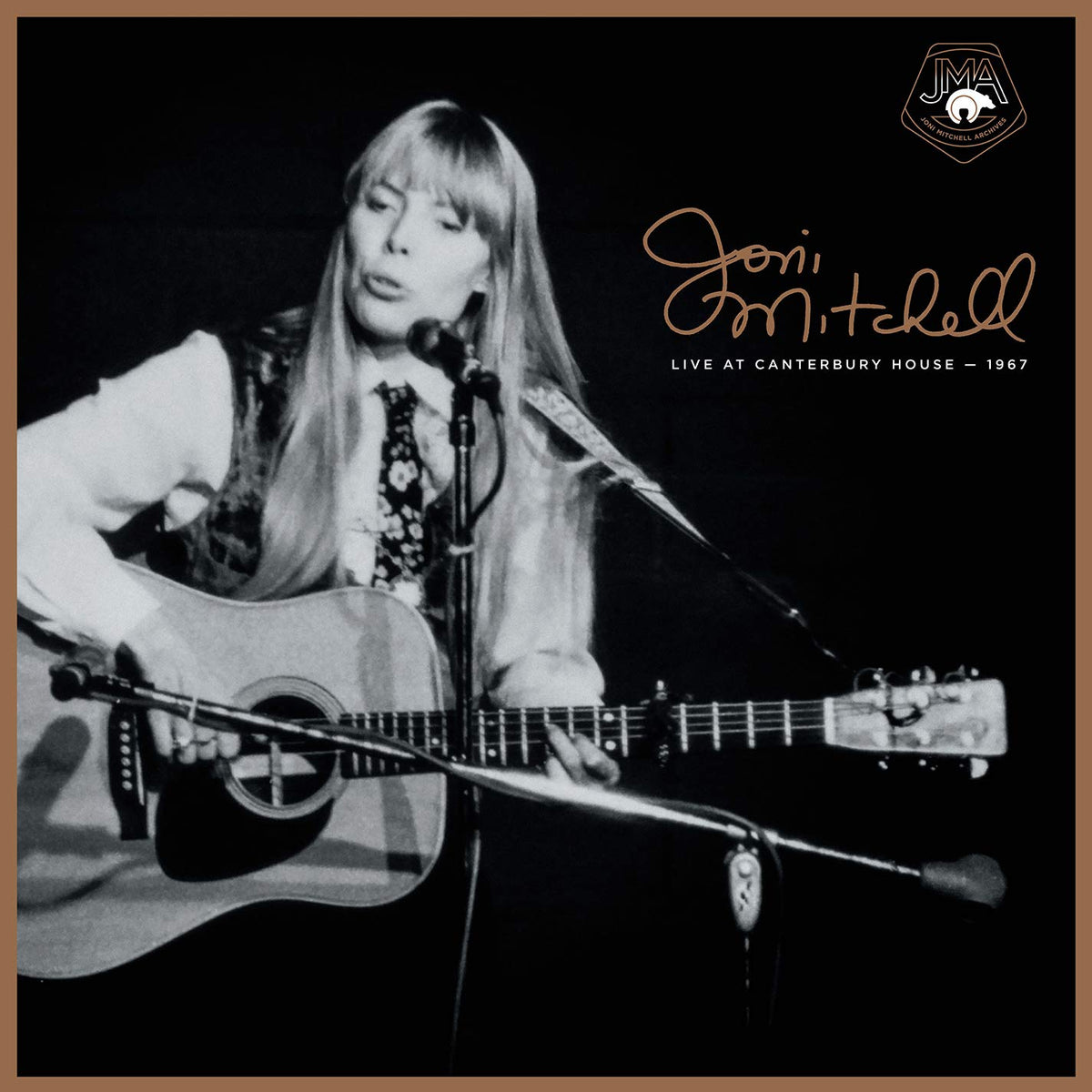 Joni Mitchell – Live at Canterbury House - 1967 vinyl record cover