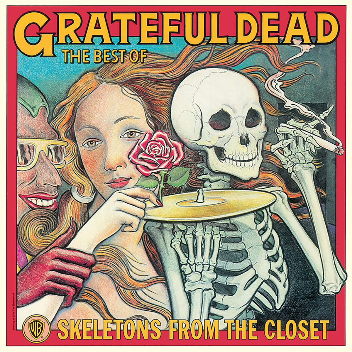 The Grateful Dead – Skeletons from the Closet vinyl record cover