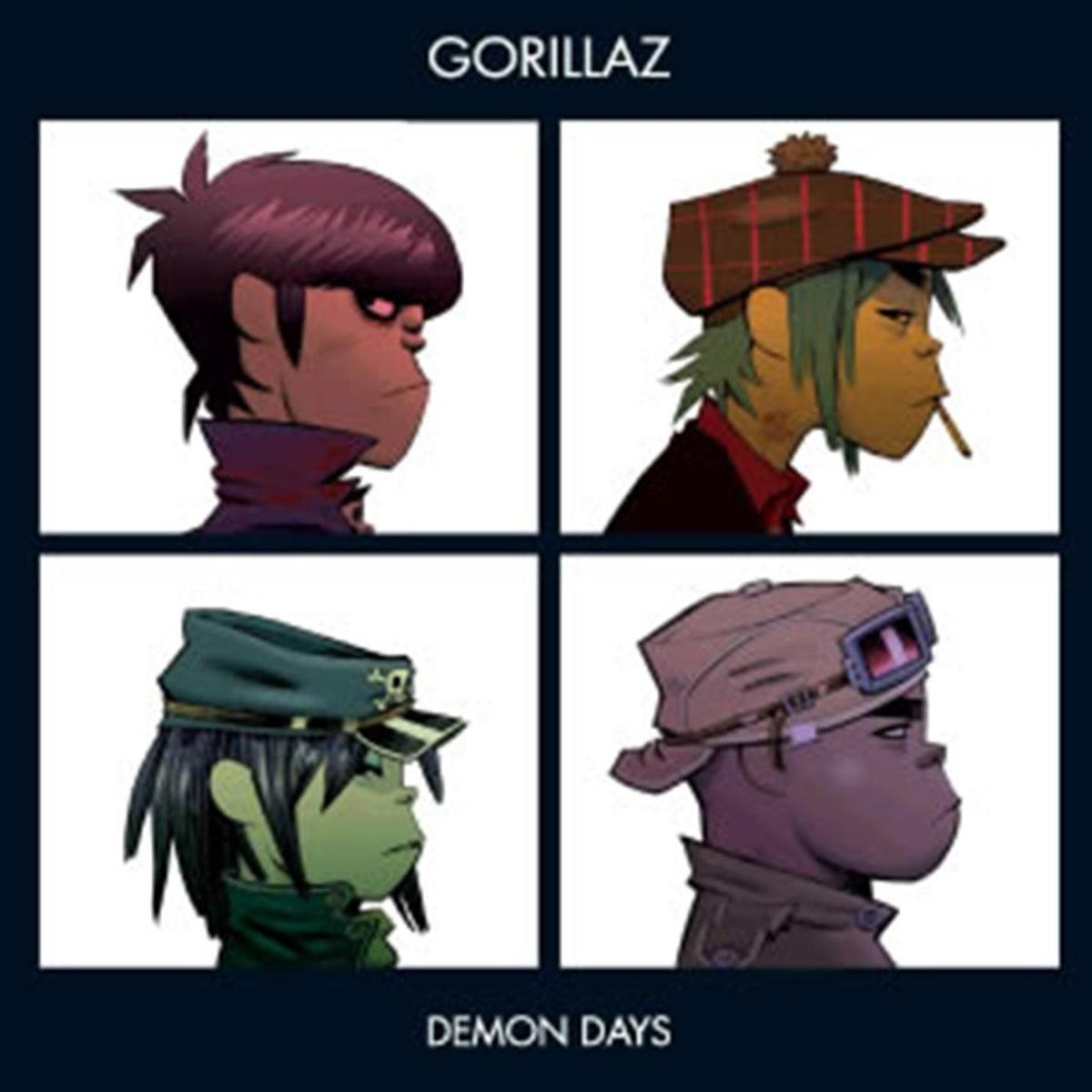 Gorillaz – Demon Days vinyl record cover