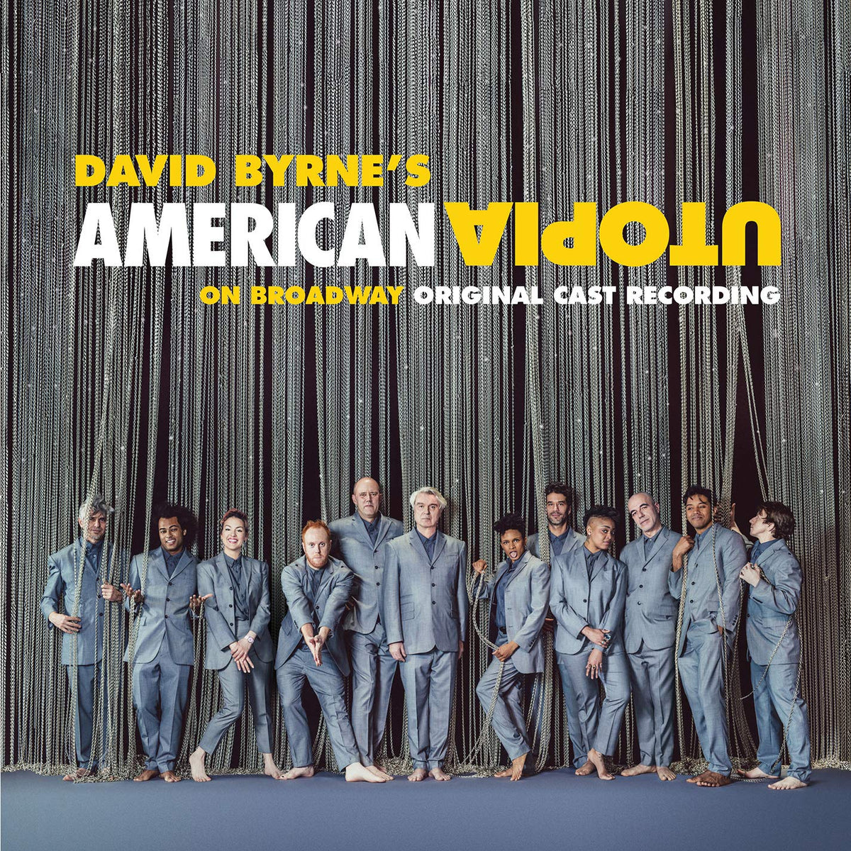 David Byrne – AMERICAN UTOPIA ON BROADWAY by DAVID BYRNE vinyl record cover