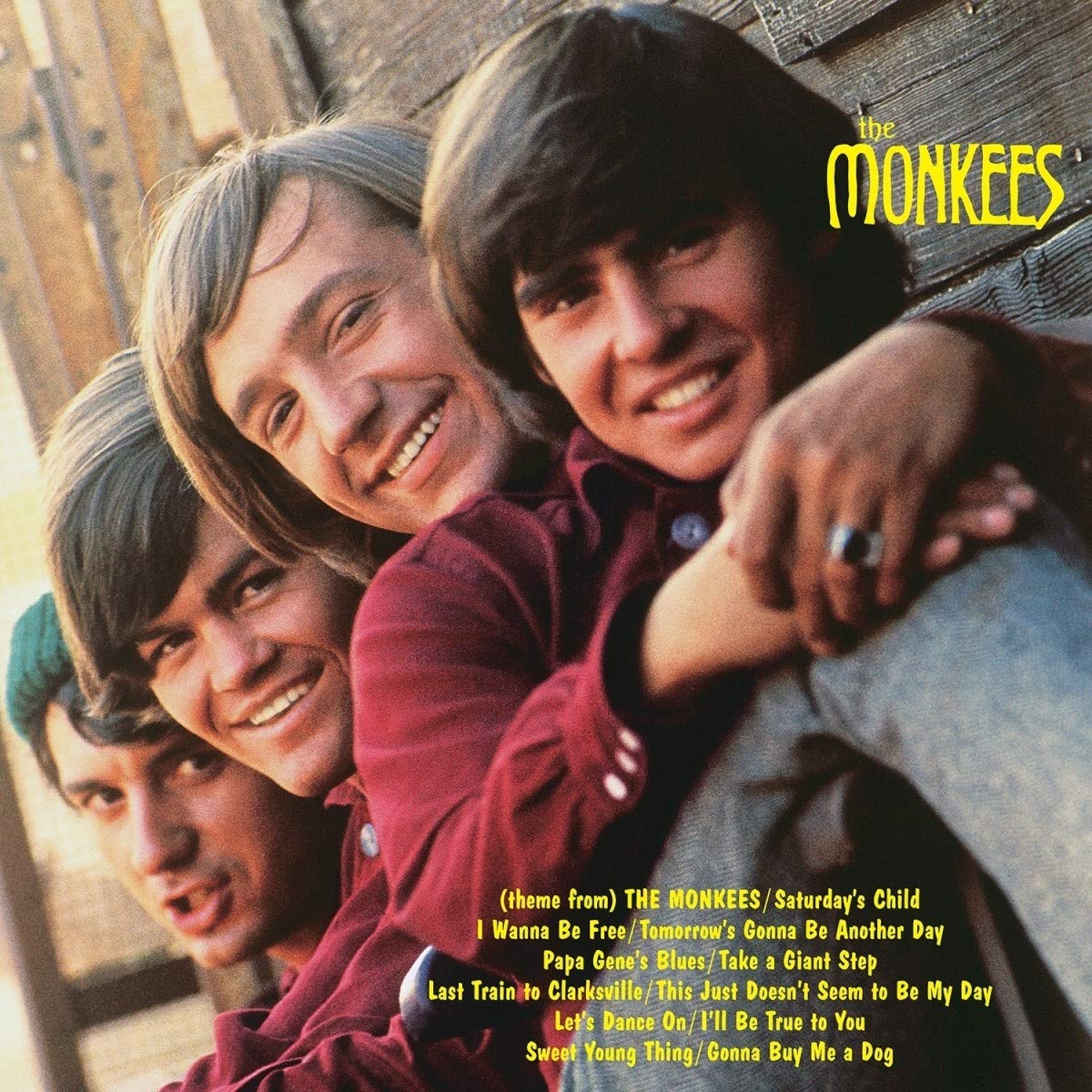 The Monkees – The Monkees vinyl record cover