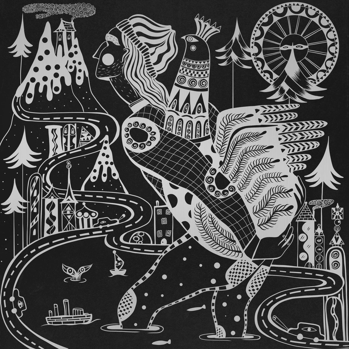 Matt Mays – TWICE UPON A HELL OF A TIME (2LP) by MATT MAYS vinyl record cover