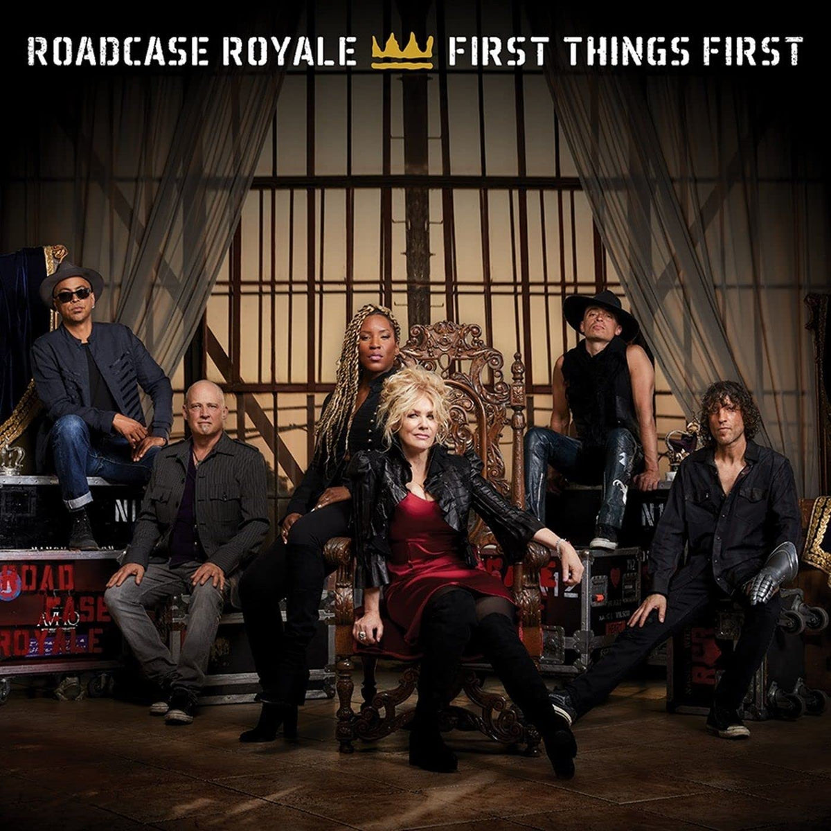 Roadcase Royale – FIRST THINGS FIRST (LP) by ROADCASE ROYALE vinyl record cover
